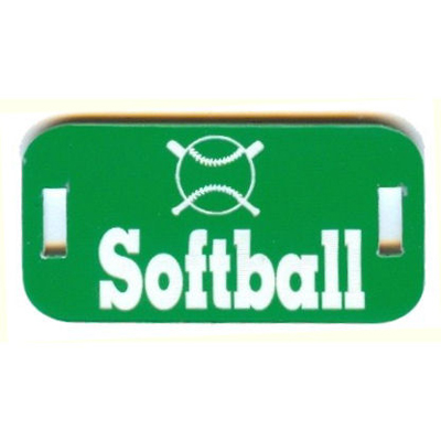 Laser Lady - Softball Ribbon Slide